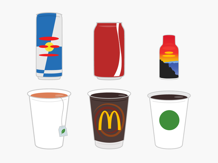 different types of caffeine